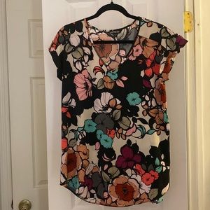 Express floral print top